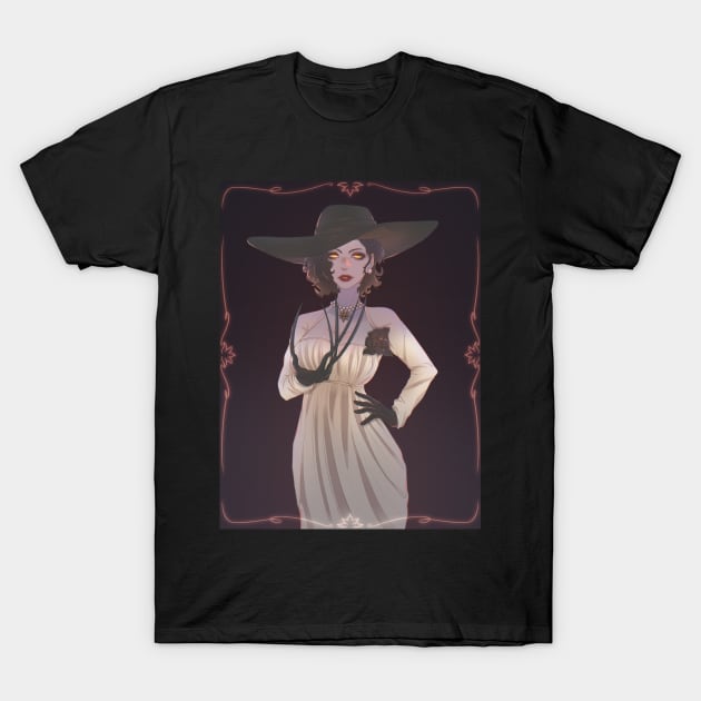 Resident Evil - Lady Alcina Dimitrescu T-Shirt by Thirea